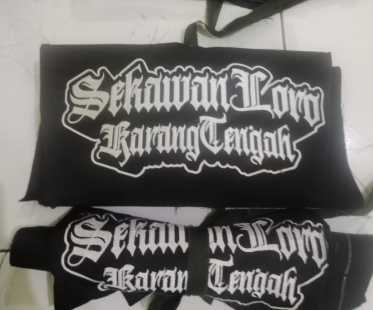 Bordir Kaos Polo 1
